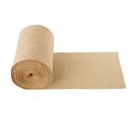 VEVOR Burlap Fabric Roll, 14” x 150 ft & 50 x 50 High Density Wide Natural Burlap Fabric Rolls, Jute Fabric Burlap Tree Wrap Roll, for Decor, Crafts, Wedding, Gardening, Plant & Tree Winter Covering