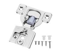 VEVOR Cabinet Hinges, 60 Packs Partial Overlay Kitchen Cabinet Door Hinges, 105 Degree Opening Angel Soft Close Concealed Cupboard Hinges for Framed C