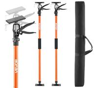 VEVOR Cabinet Jack Support Pole, 2-Pack, 116-290 cm Steel Telescopic Quick Support Rod, Adjustable 3rd Hand System up to 70 kg Capacity for Installing Cabinets, Lifting Drywall, Cargo Bars