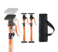 VEVOR Cabinet Jack Support Pole 2-Pack 18.9-29.5 Inch Steel Telescopic Quick Support Rod Adjustable 3rd Hand System up to 220 lbs Capacity for Ins