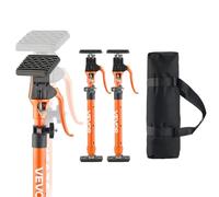 VEVOR Cabinet Jack Support Pole, 2-Pack, 48-75 cm Steel Telescopic Quick Support Rod, Adjustable 3rd Hand System up to 100 kg Capacity for Installing Cabinets, Lifting Drywall, Cargo Bars