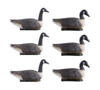 VEVOR Canada Goose Decoys, Outdoors Goose Decoy for Waterfowl Hunting, Durable Plastic Floaters with Ultra Realistic Paint, for Pool, Pond, Lake, Garden Yard Decoration, Easy to Carry and Use, 6-Pack