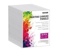 VEVOR Canvas Boards for Painting 60 Pack 8 x 10 Inch Blank Canvases for Painting