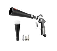 VEVOR Car Cleaning Gun, 6-9.2 Bar High-Pressure Air Blow Gun with 2 Set Nozzles, 360° Rotating Nozzle for Complete Cleaning, Quickly Blasts Dirt and Dust from Surface, Work with 1/4 NPT Air Compressor