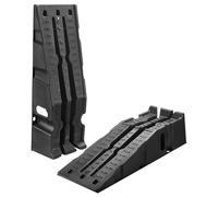 VEVOR Car Ramps, 2 PCS 16000 lbs GVW Capacity, 6.7 in Lift Height, Portable High Profile Car Service Ramps for Home Garage Maintenance and Oil Changes, Heavy Duty for Truck SUV Vehicle Repair, Black