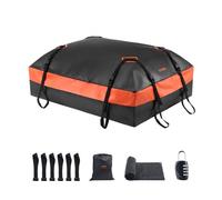 VEVOR Car Rooftop Cargo Carrier Bag 21 Cubic Feet Roof Cargo Carrier 840D PVC