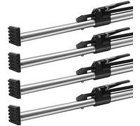 VEVOR Cargo Bar, Ratcheting Cargo Bar Adjustable from 89" to 104", Heavy-duty Steel Cargo Stabilizer Bar with 309 lbs Capacity, Truck Bed Load Bar for Truck Bed, Trailer, Semi Trailer (4 pcs)