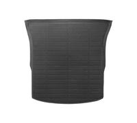 VEVOR Cargo Mat Compatible with Tesla Model Y 2020-2024, Precise Fit Trunk Mat for SUVs, TPE Trunk Protector Replacement, Black (1PCS)