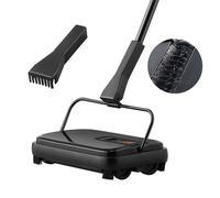 VEVOR Carpet Sweeper Floor Sweeper Manual 7.87 in Sweeping Paths Non Electric