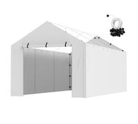 VEVOR Carport Replacement Canopy Car Shelter Side Wall Tent 10 x 20 ft White