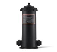 VEVOR Cartridge Pool Filter, 4.6 Sq.m Filter Area Inground Pool Filter, Above Ground Swimming Pool Filtration Filter System with Upgrade Filter &Leak-proof Casing, for Hot Tubs, Spa, Inflatable Pool
