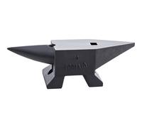 VEVOR Cast Iron Anvil, 22 Lbs(10kg) Single Horn Anvil with Large Countertop and Stable Base, High Hardness Rugged Round Horn Anvil Blacksmith, for Bending, Shaping