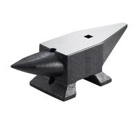 VEVOR Cast Iron Anvil, 22 Lbs(10kg) Single Horn Anvil with Large Countertop and Stable Base, High Hardness Rugged Round Horn Anvil Blacksmith, for Bending, Shaping