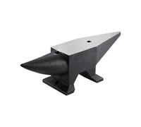 VEVOR Cast Iron Anvil, 88 Lbs(40kg) Single Horn Anvil with Large Countertop and Stable Base, High Hardness Rugged Round Horn Anvil Blacksmith, for Bending, Shaping