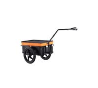 Vevor CGKZGHJG100BKKTQKV0 88 lbs Load Capacity Heavy-Duty Bicycle Wagon Cart Fits 24-28 in. Bike Wheels