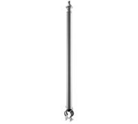VEVOR Chain Link Fence Extensions, 18 Packs 27.4" Extension Height, Galvanized Post Extender for 1.3" to 1.5" Top of Fence, U Bracket, Barbed Wire Extend Arm for Privacy, Prevent Dogs Jumping Out