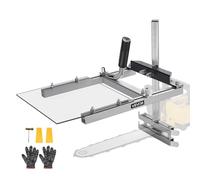 VEVOR Chainsaw Mill, Portable Sawmill Fits 16-20 in Planking Milling Bar, Lumber Cross Cutting Guide Chain Saw with Shield, 0.2-11.81 in Cutting Thickness, Timber Chainsaw Mill Kit for Woodworkers