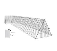 VEVOR Chicken Tunnels, 157.5 x 39.4 x 24.2 inch(LxWxH) Chicken Tunnels for Yard, Portable Chicken Tunnels for Outside with Corner Frames, Chicken Coop