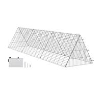 VEVOR Chicken Tunnels, 118.1 x 28 x 24.2 inch (LxWxH) Chicken Tunnels for Yard, Portable Chicken Tunnels for Outside Easy Installation, Chicken Coop Run, Suitable for Chickens, Ducks, Rabbits