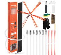 VEVOR Chimney Sweep Kit Chimney Brush for Square Arch Rectangle Chimneys
