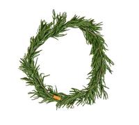 Vevor Christmas Garland, 9-Ft Realistic Norfolk Pine Garland, Evergreen Real Touch Artificial Faux Greenery Garlands