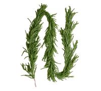 VEVOR Christmas Garland, 9-FT Realistic Norfolk Pine Garland, Evergreen Real Touch Artificial Faux Greenery Garlands, for Holiday Indoor Outdoor Xmas