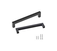 Vevor CJLSBXGPS30PUQTF9V0 5.03 in. Square Kitchen Cabinet Drawer for Kitchen Bathroom Bar, Matte Black - Pack of 30