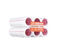 VEVOR Clear Packing Tape, 3 inches Core, 24 Rolls 3 Inches x 65 Yards Packing Tape, 2.7 Mil Thick, Heavy Duty Packaging Tape Designed for Moving, Storage and Packing, Shipping and Mailing, Office