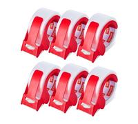 VEVOR Clear Packing Tape, 3 inches Core, 6 Rolls 1.88 Inches x 65 Yards Packing Tape with Dispenser, 2.7 Mil Heavy Duty Packaging Tape Designed for Moving, Storage and Packing, Shipping and Mailing
