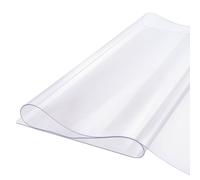 VEVOR Clear Plastic Table Cover 42 x 96 Inch Waterproof Easy Cleaning VEVOR Clear