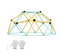 VEVOR Climbing Dome 6FT Geometric Dome Climber Jungle Gym for Kids 3-9 Years
