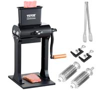 VEVOR Commercial Meat Tenderizer, Heavy Duty Stainless Steel Meat Tenderizer Machine, Quick and Easy Manual Operation Kitchen Tool, 5.8" Feed Port for Beef, Turkey, Chicken, Pork, Steak, and Fish