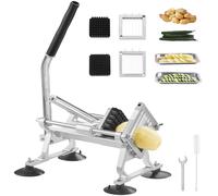 VEVOR Commercial Vegetable Slicer 1/4"+3/8"+1/2" Fruit Slicer Vegetable Cutter