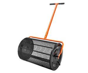 VEVOR Compost Spreader 24 inch Peat Moss Garden Spreader Adjustable