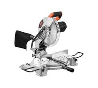 VEVOR Compound Miter Saw, 10" Blade, 15 Amp Motor, 60 Teeth, Single 0-45° Corded Bezel, LED Precision Alignment, Adjustable Angle, Lightweight Cast Aluminum Base