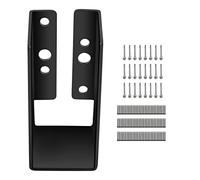 VEVOR Concealed Joist Hanger, 2 x 4 Outdoor Accent Concealed-Flange, Pack of 12 Concealed Joist Bracket, Q235 Steel Plate Powder-Coated Concealed Face Mount Joist Hanger for 2 x 4 Beam Swing