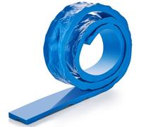 VEVOR Concrete Stamps, 91 x 3 inch, Concrete Molds Rectangular Polyurethane Stamp Stone Tile Texture Mat, Slate Floor Imprint Seamless Stamp Mat Concrete Texturing Skin for Outdoor Decorative, Blue