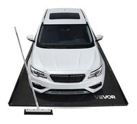 VEVOR Containment Mat, 8 ft 6 in x 20 ft, Non-Slip PVC Garage Floor Mat with a Cleaning Squeegee, Heavy Duty Durable Waterproof Protection from Snow, Rain and Mud for Cars SUVs Trucks Parking, Black