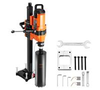 VEVOR - Core Drill, 0.8"-11.8" Diameter Diamond Drilling with Stand and Core Bit, 3500W Heavy Duty Concrete Core Drill, Wet and Dry Use, for