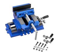 VEVOR Cross Slide Drill Press Vise 6 Inch 2 Way X-Y Axis Bench Vise Cast Iron