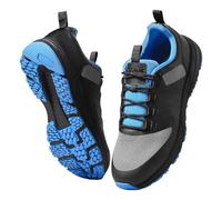 VEVOR Cross Training Shoes, W Width Sneakers UK Size 11, Wide Toe Box Shoes with Arch Support & Adjustable Lace-up, Training Shoes for Running, Gymnastics, Dog Walking, and Weightlifting (Black)