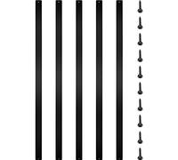 VEVOR Deck Balusters, 76 Pack, Metal Spindles 29.5"x1", Includes Screws, Aluminum Alloy, Suitable for Wood & Composite Deck, Elevate Your Outdoor Stair Deck Porch Aesthetics