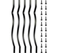 VEVOR Deck Balusters, 51-Pack, Metal Spindles for Decks, 32.25"x1", Includes Screws, Iron Railing for Wood & Composite Decks, Elegant Design for Outdoor Stairs & Porches