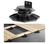 VEVOR Deck Blocks 12 PCS, 2000lbs / 907.18kg Load Capacity Deck Support Plastic Pedestal Paver, Raising 1.18-2.36 inch / 30-60 mm, Height Adjustable Shed Foundation Base for Wood Concrete Metal