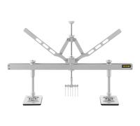 VEVOR Dent Pull Lever Bar Kit Fit for Aluminum and Steel Dent Pulling with 6 Claw Hook 75cm Dent Remover Bar for Auto Body Dent Repair