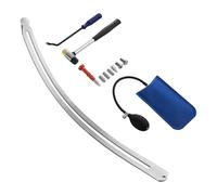 VEVOR Dent Puller Kit, Paintless Car Dent Removal Tool, Auto Fender Damage Repair Puller Lifter with Curved Rod, Crowbar, Rubber Hammer, Airbag, Detachable & Repair Pens, Replacement Heads Tools Kit