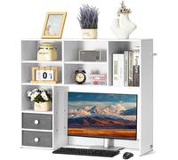 VEVOR Desktop Bookshelf, 3-Tier Desktop Storage Organizer, 37" x 10" x 31.1" Of