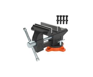 Vevor DGNTQDXZSYC45IU5AV0 4.5 in. Bench Vise with Anvil 240 Swivel Base Heavy Duty Multipurpose Vise