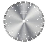 VEVOR Diamond Blade 14inch Concrete Saw Blade Wet or Dry 0.47inch Slanted Teeth