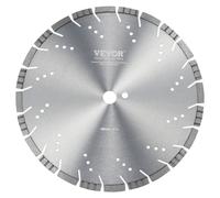 VEVOR Diamond Blade 14inch Concrete Saw Blade Wet or Dry 0.47inch Slanted Teeth